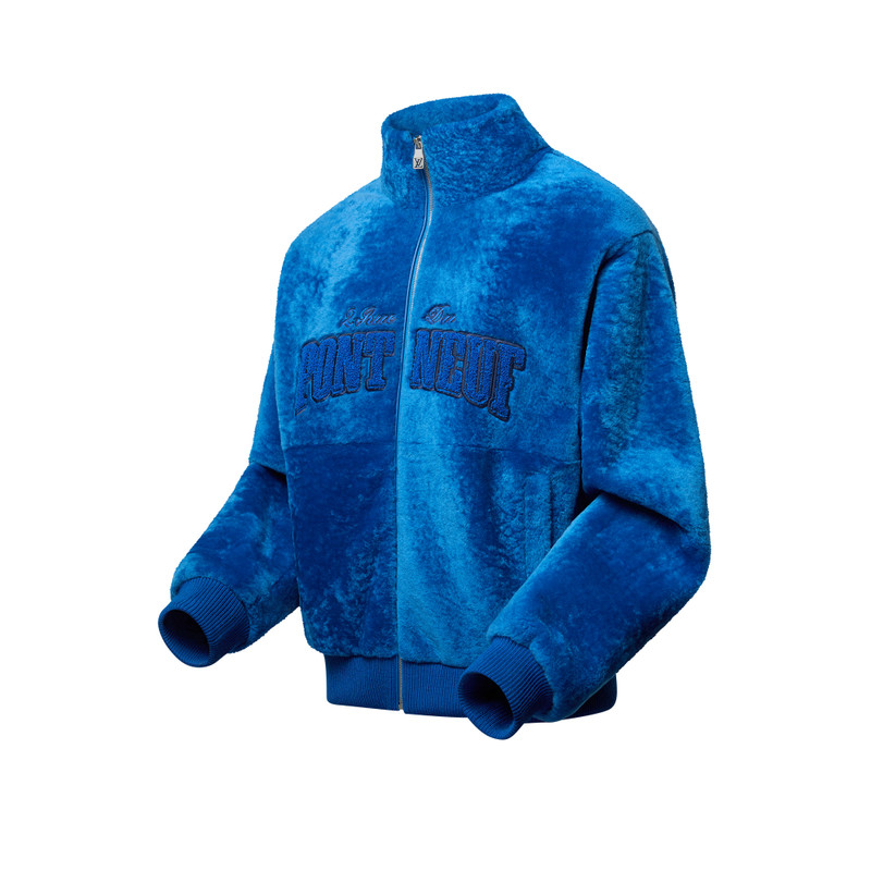 Louis Vuitton Signature Shearling Track Top Blouson outlook