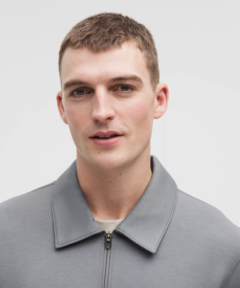 Smooth Spacer Collared Full Zip 4