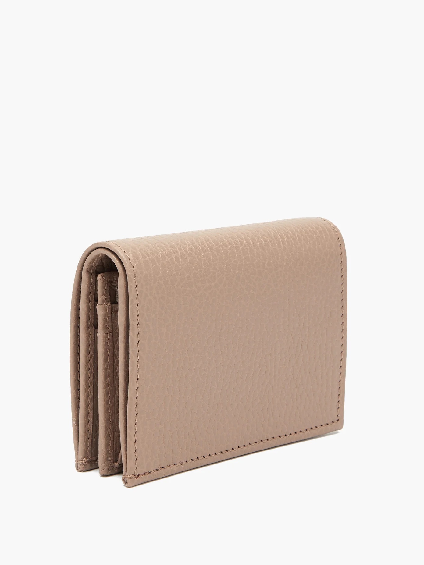 GG Marmont grained-leather wallet - 3