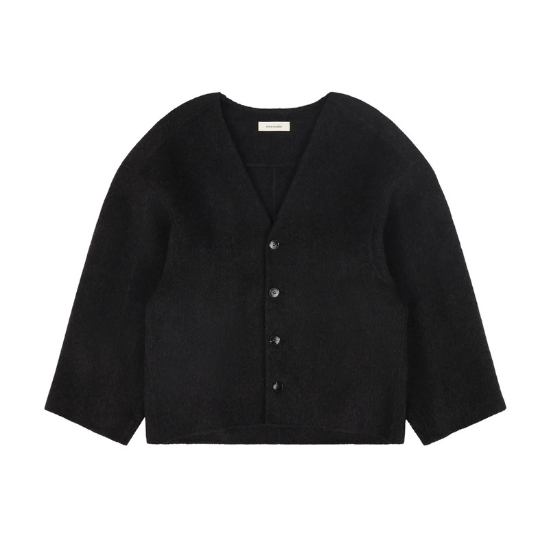 JOOL JACKET BLACK WOOL 1