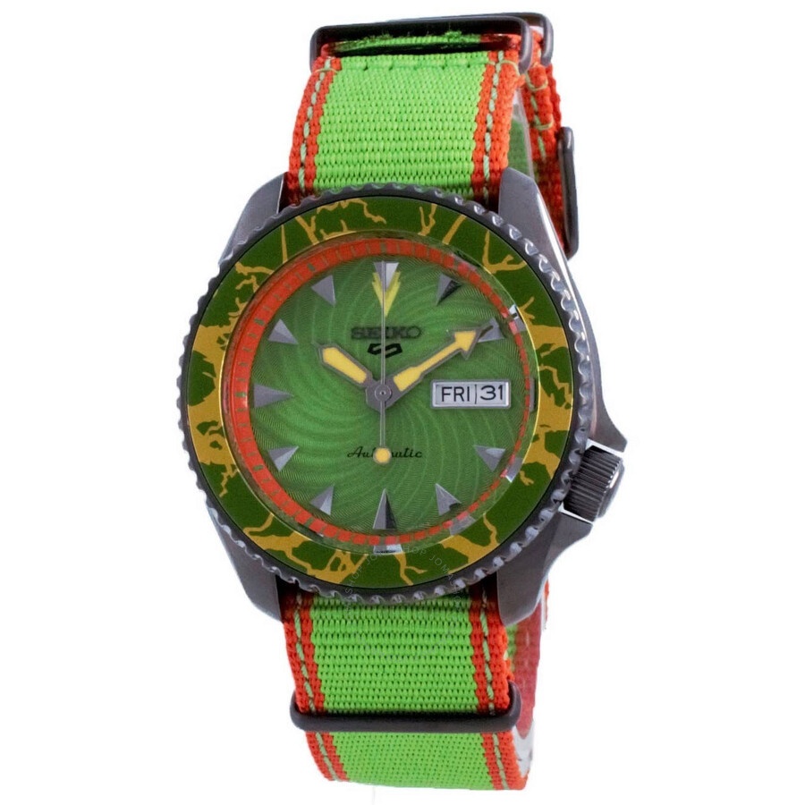 Seiko - Seiko 5 Sports Automatic Green Dial Men's Watch SRPF23 - 1