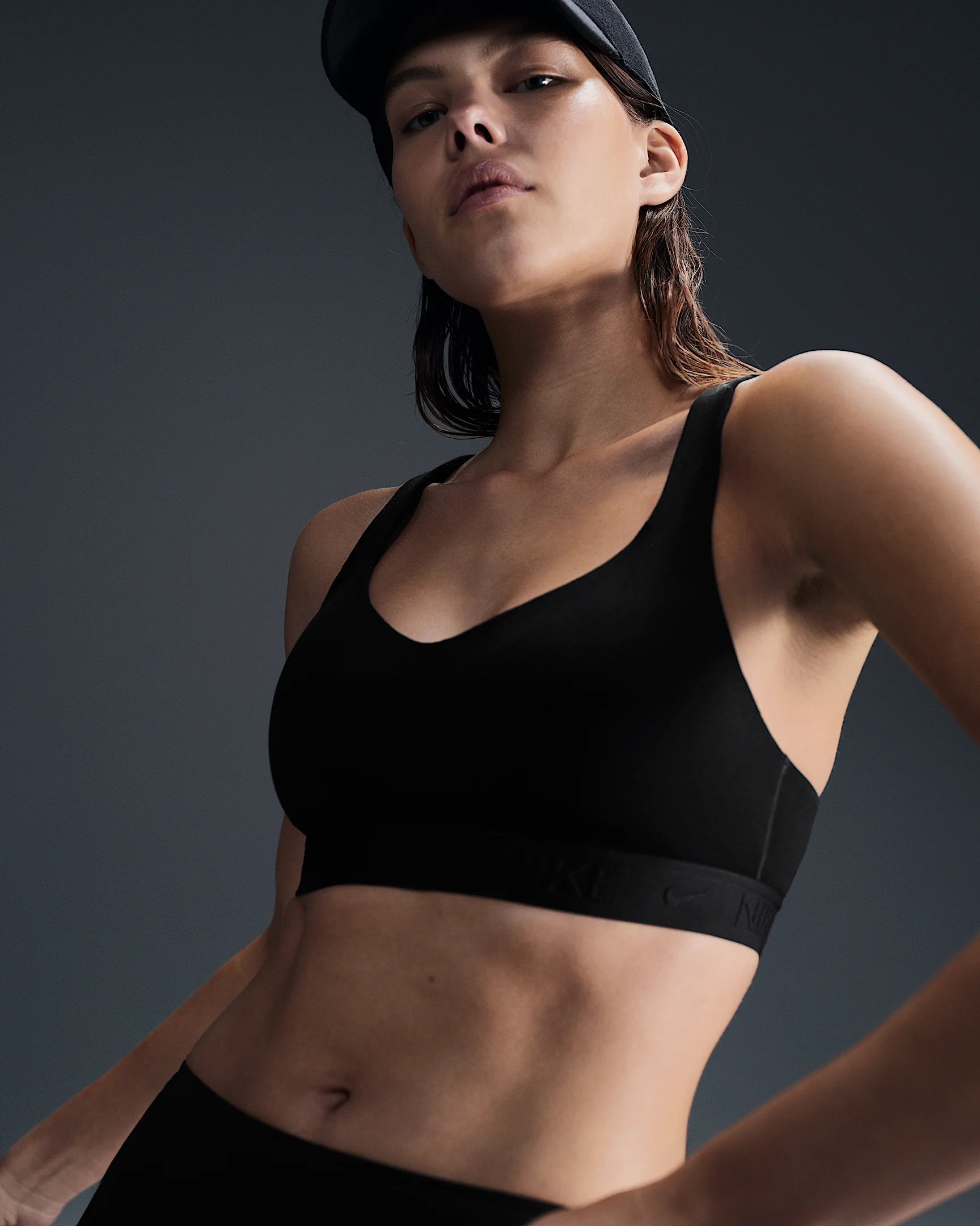 Nike Indy 높은 지원 여자 패딩 조정 가능한 스포츠 브래지어 - 1