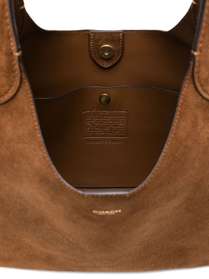 Brooklyn suede shoulder bag 5