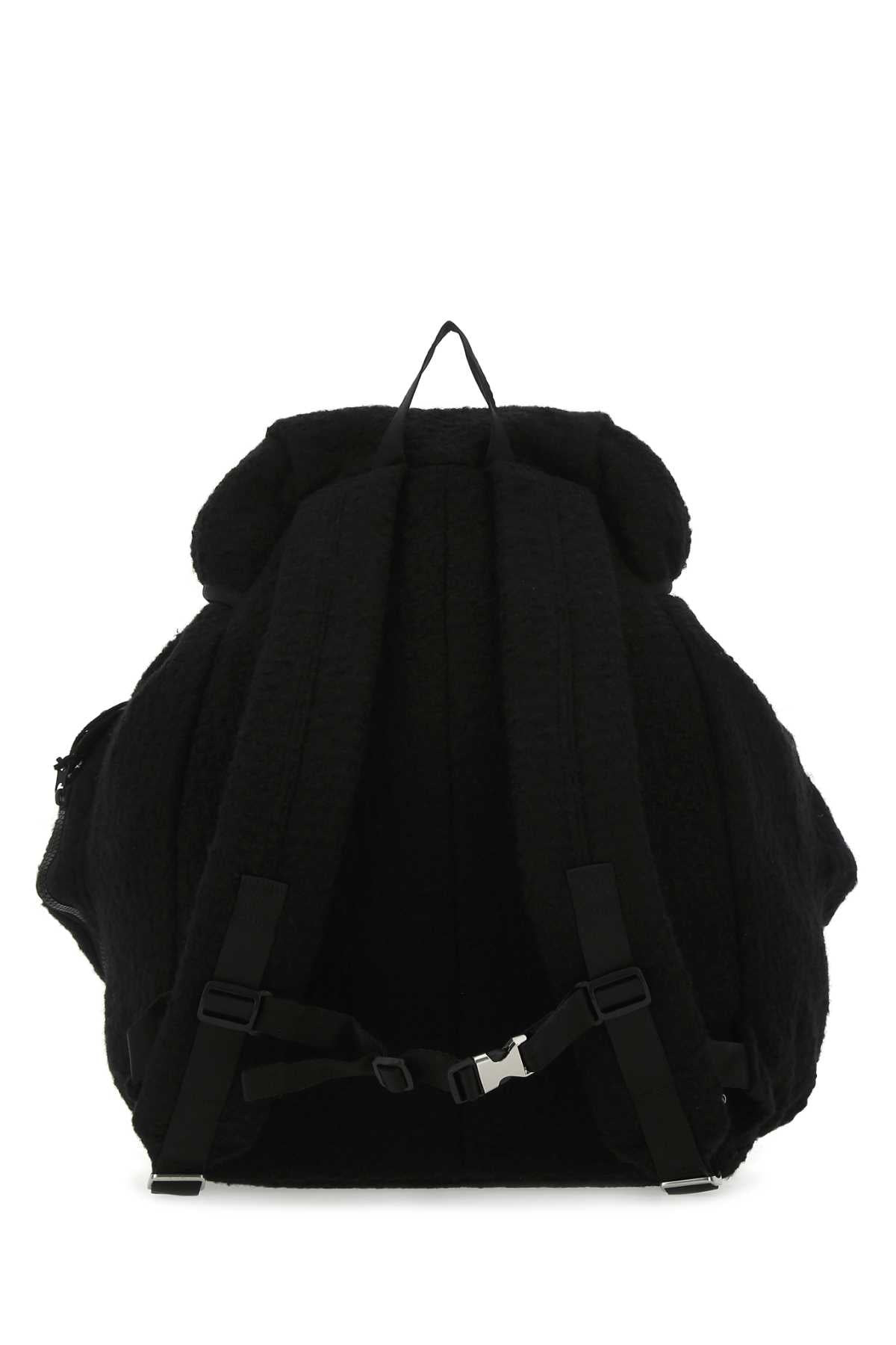 Ader Error Men Black Boucle Backpack - 3