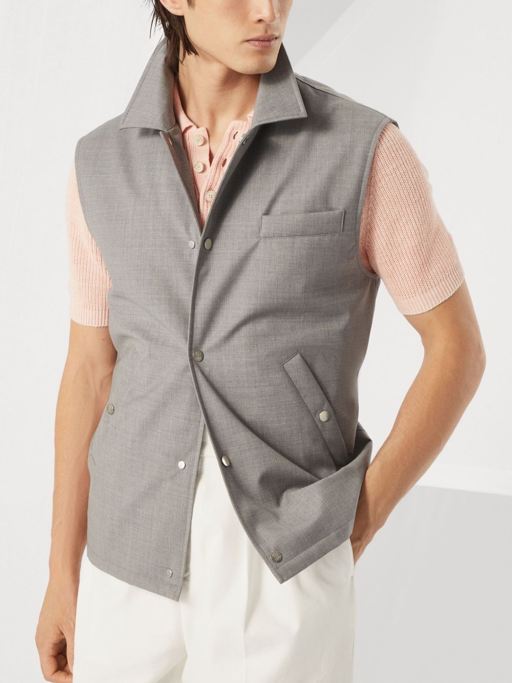 padded gilet - 3