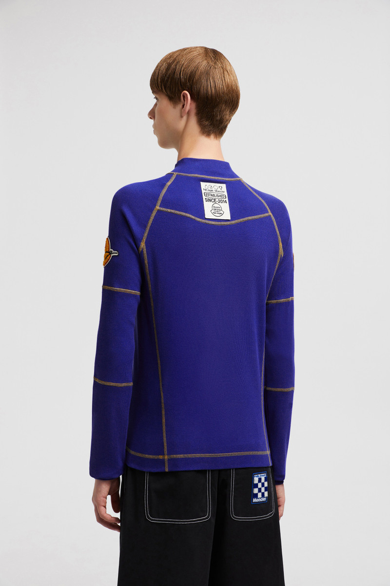 Moncler x Palm Angels Long Sleeve Cotton T-Shirt 5