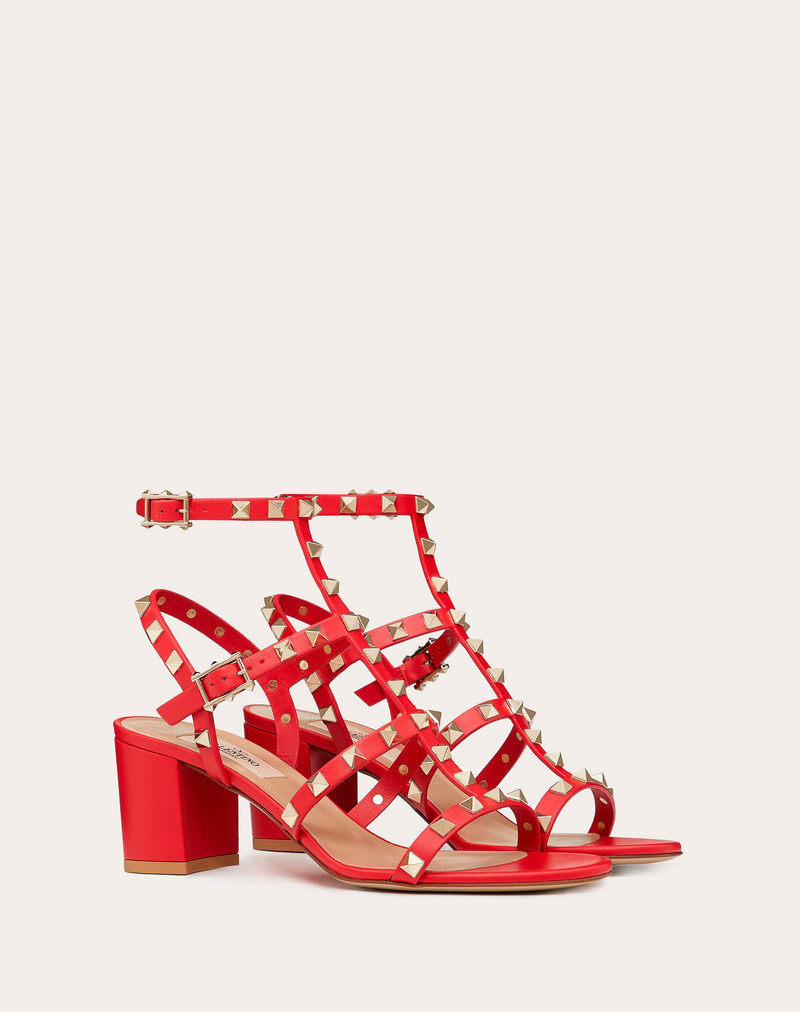 Valentino ROCKSTUD CALFSKIN ANKLE STRAP SANDAL 60 MM outlook