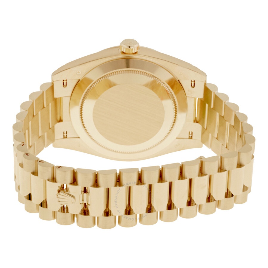 Rolex Day-Date 40 Silver Dial 18K Yellow Gold President Men's Watch 228238SSRP - 3