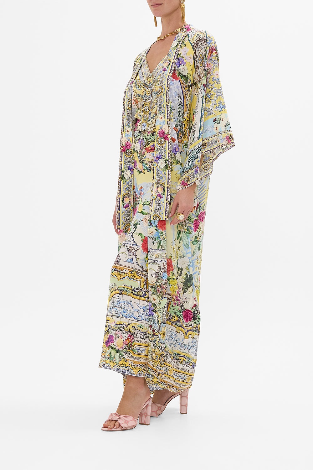 KIMONO LAYER WITH COLLAR - 4