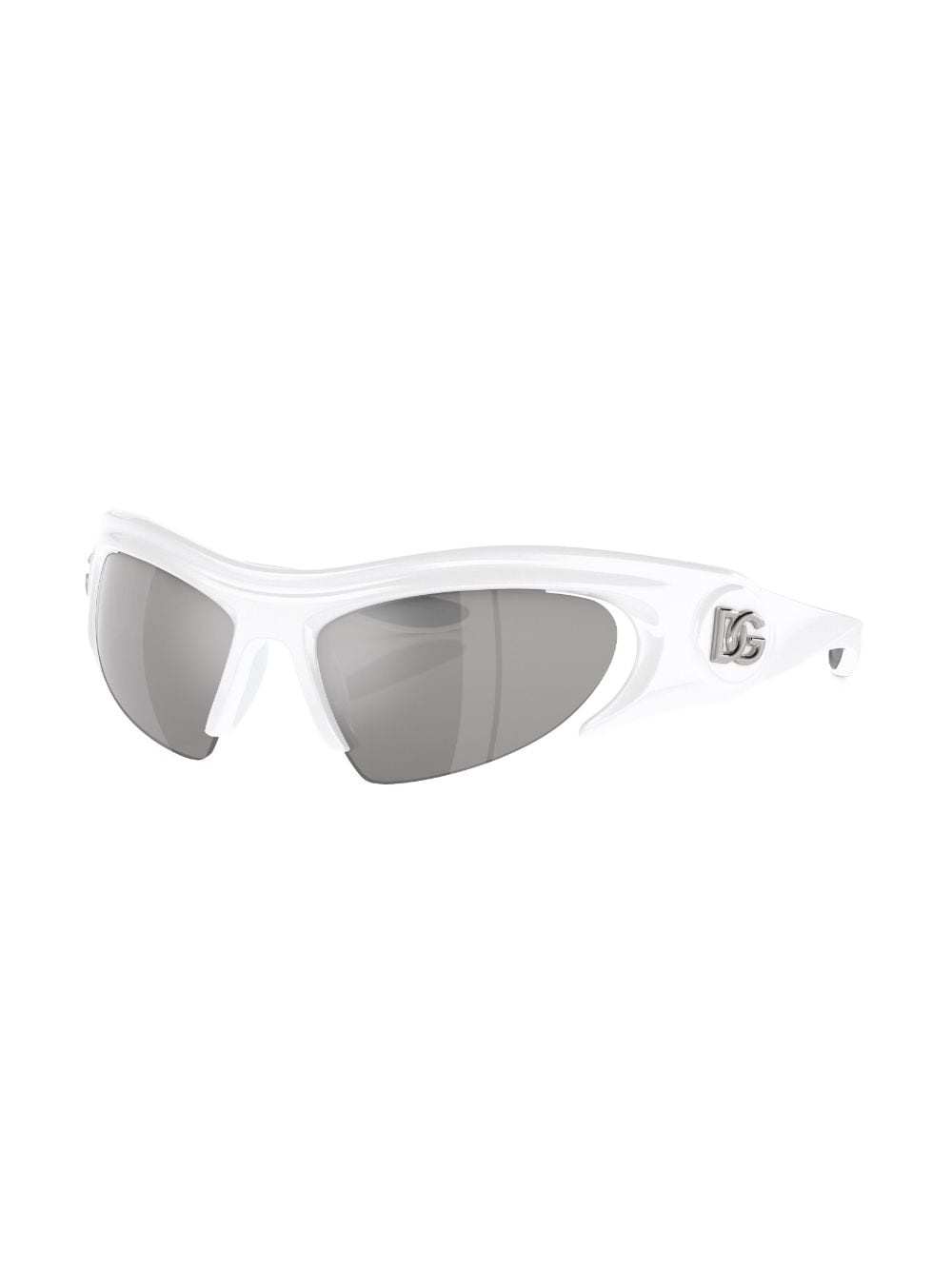 shield-frame tinted sunglasses - 3