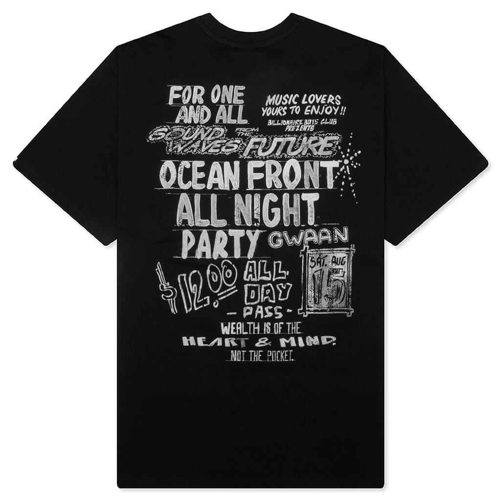 PARTAY OVERSIZED TEE - BLACK - 2