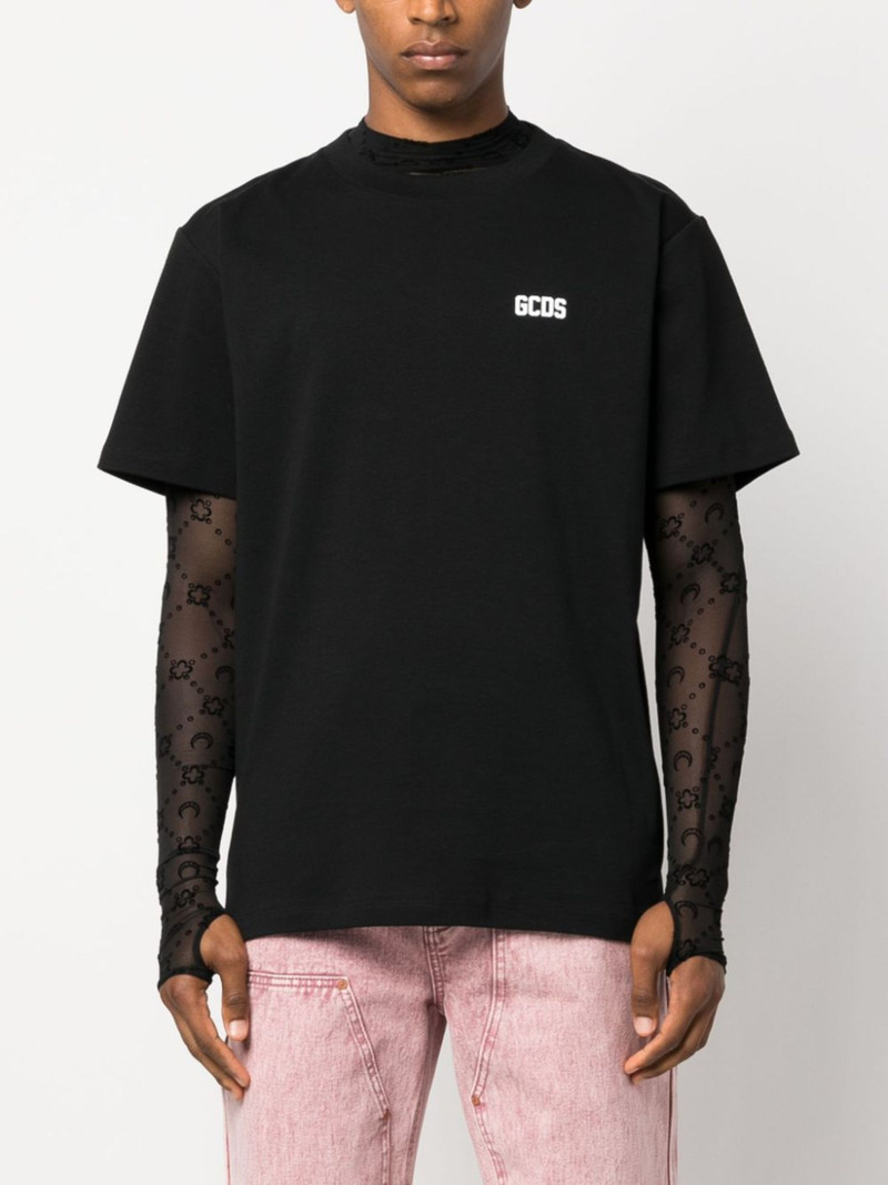 logo-print cotton T-shirt 3