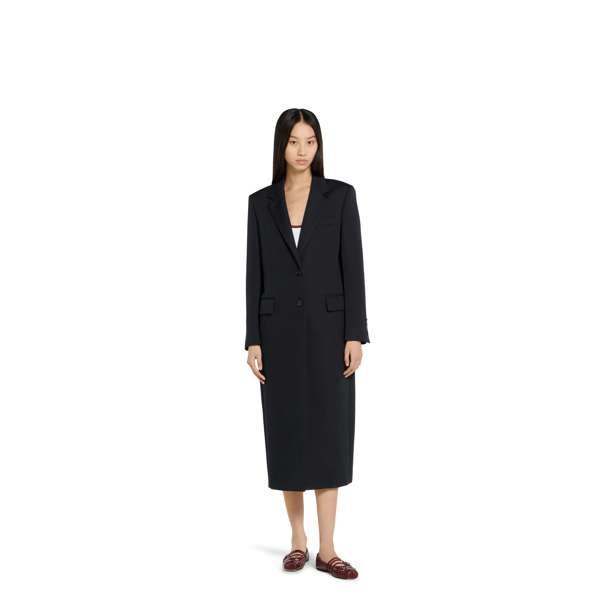 Double wool coat - 3