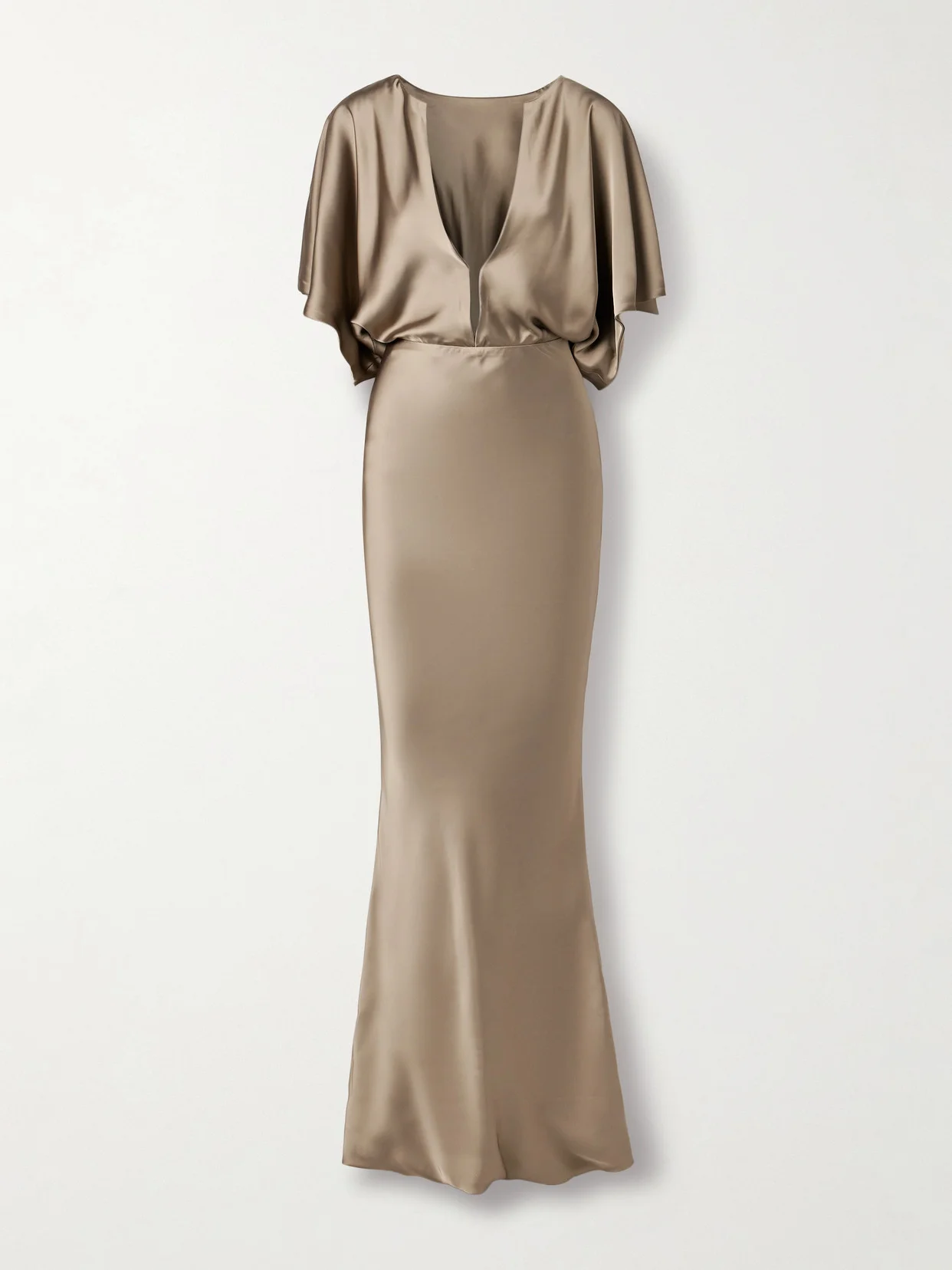 Obie Satin Gown - 1