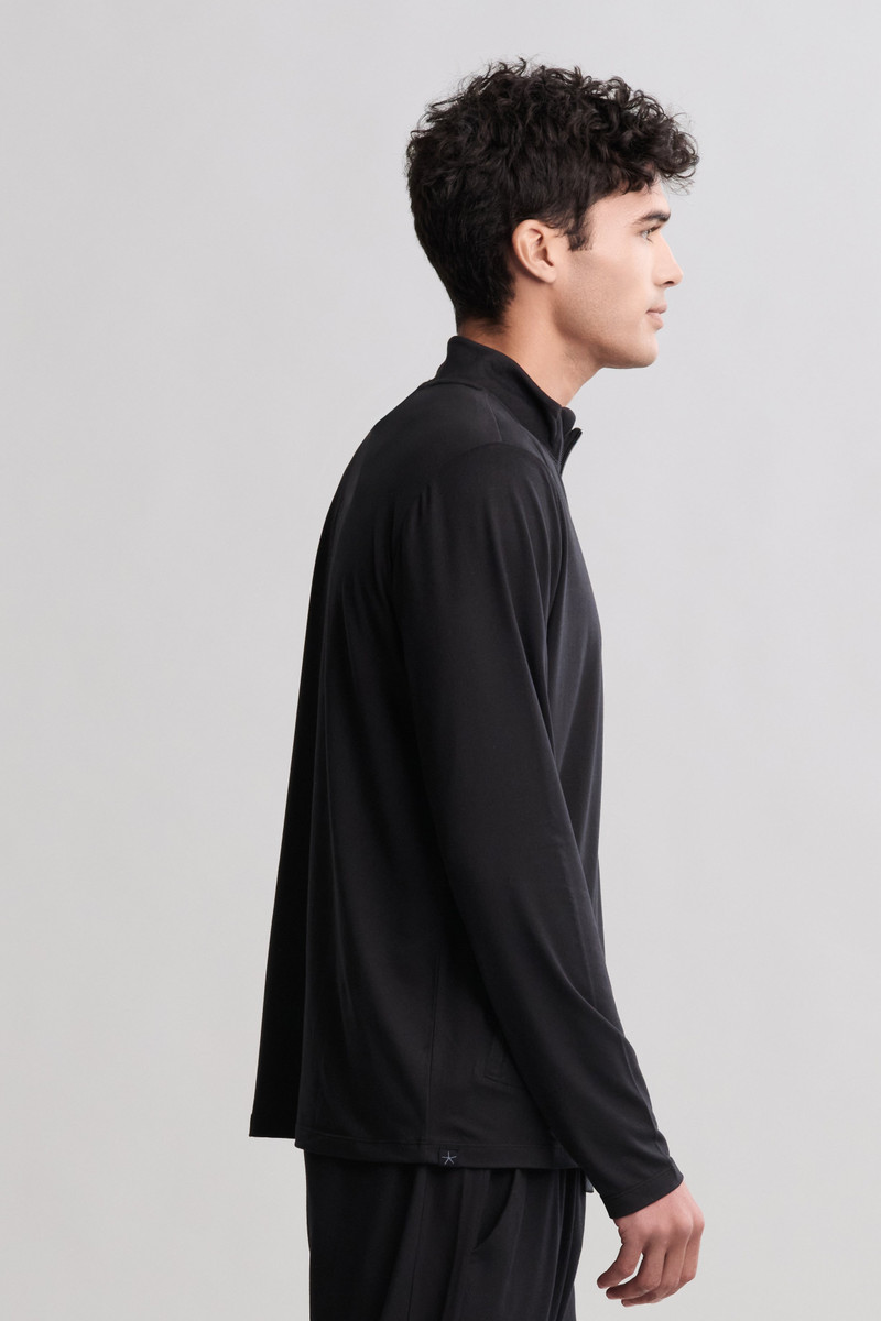 Barefoot Dreams Malibu Collection® Butterchic 1/2 Zip outlook