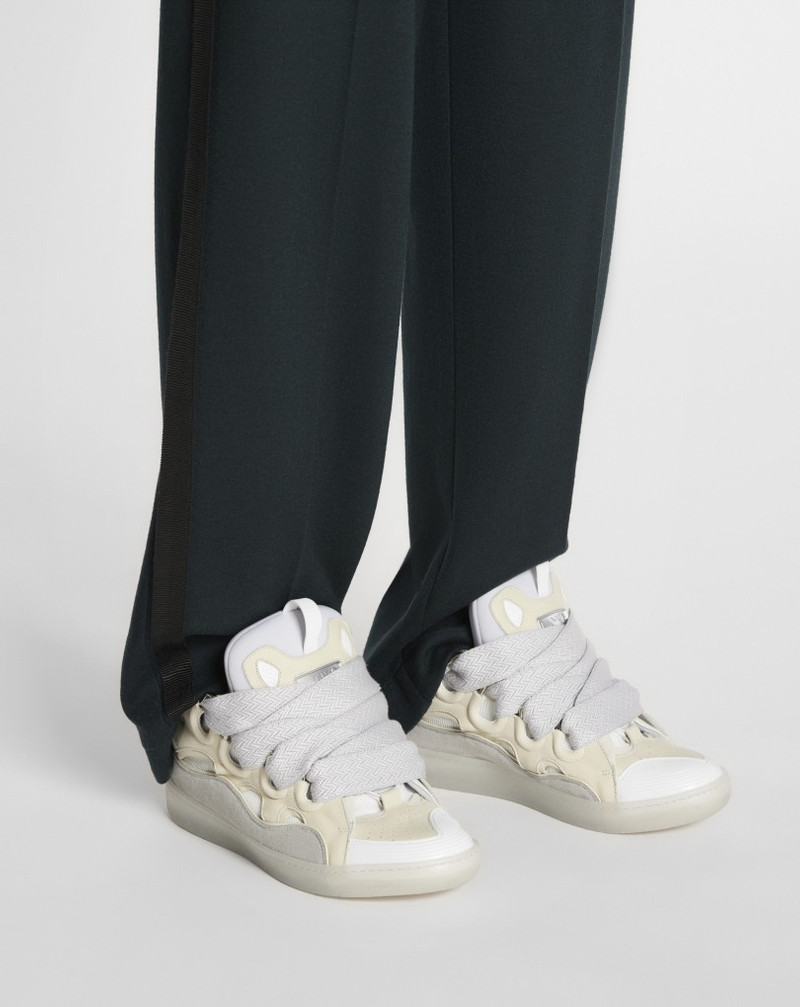 Lanvin LEATHER CURB SNEAKERS outlook