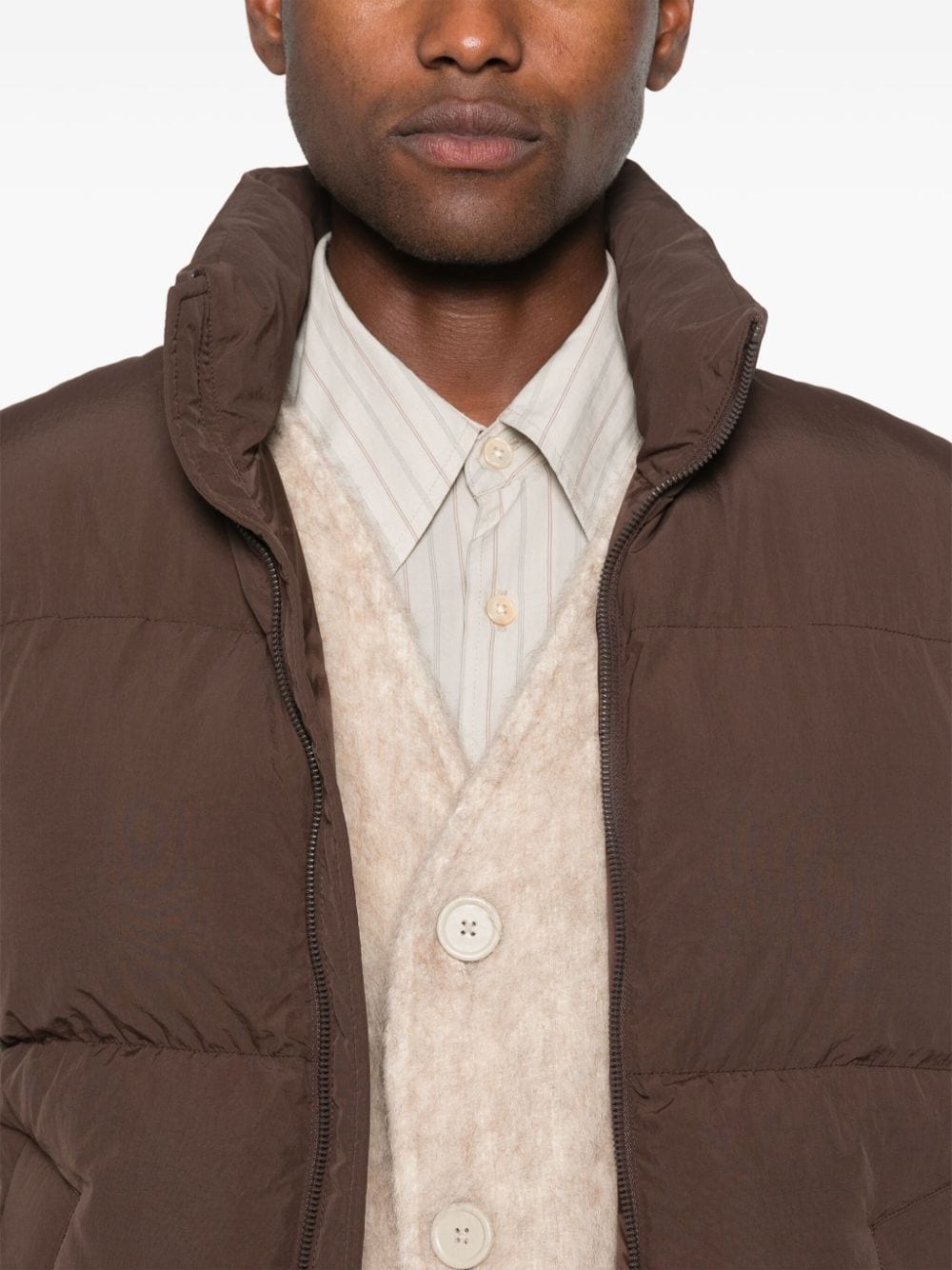 quilted gilet - 5