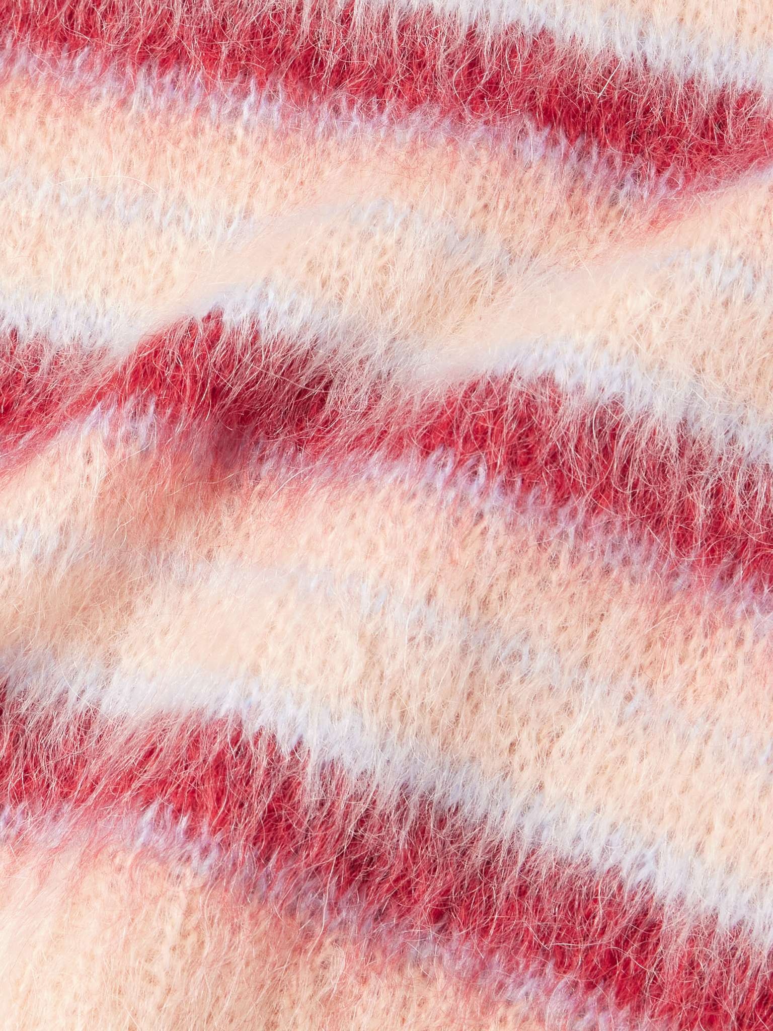 Striped Mohair-Blend Sweater - 4