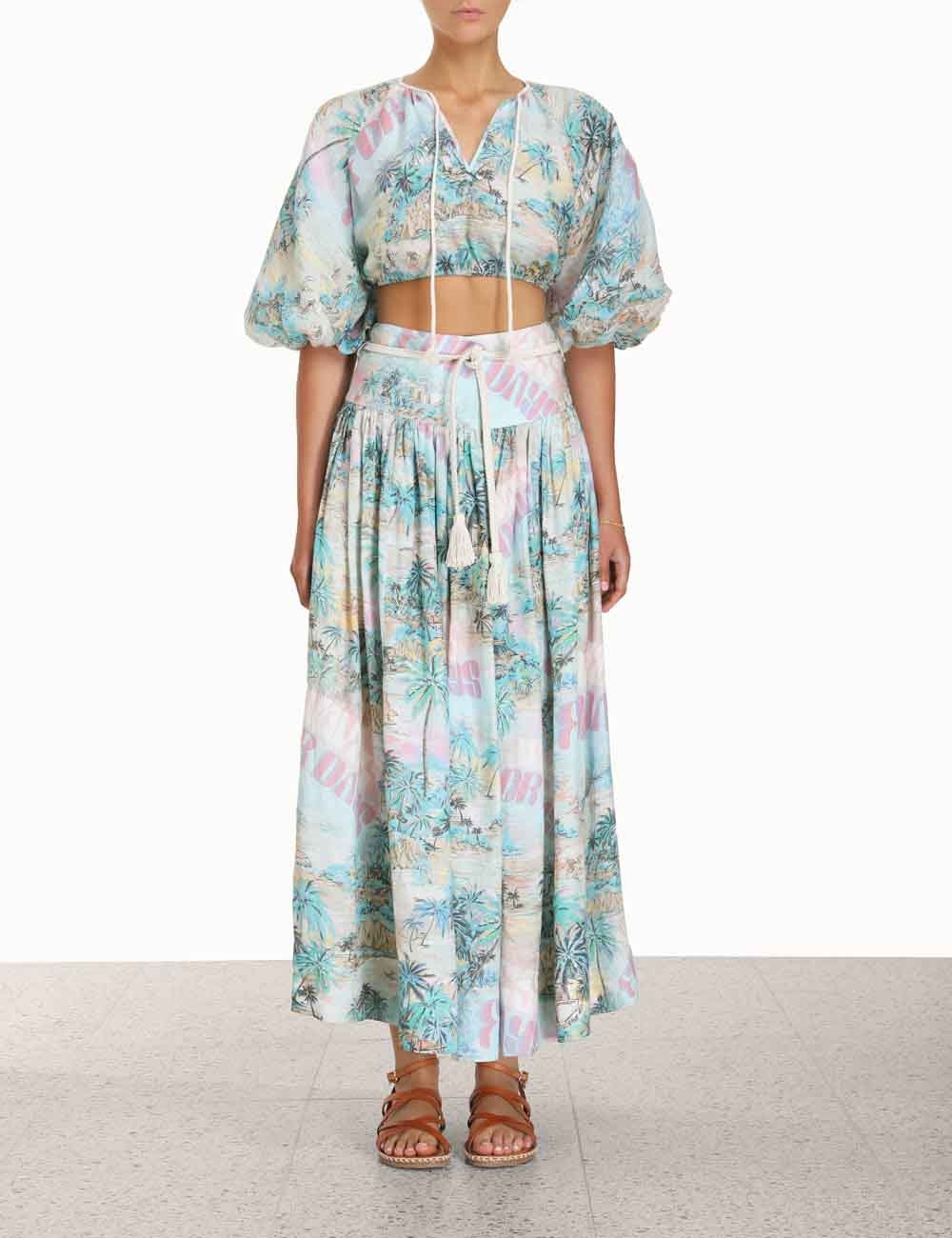 VACAY MIDI SKIRT - 2