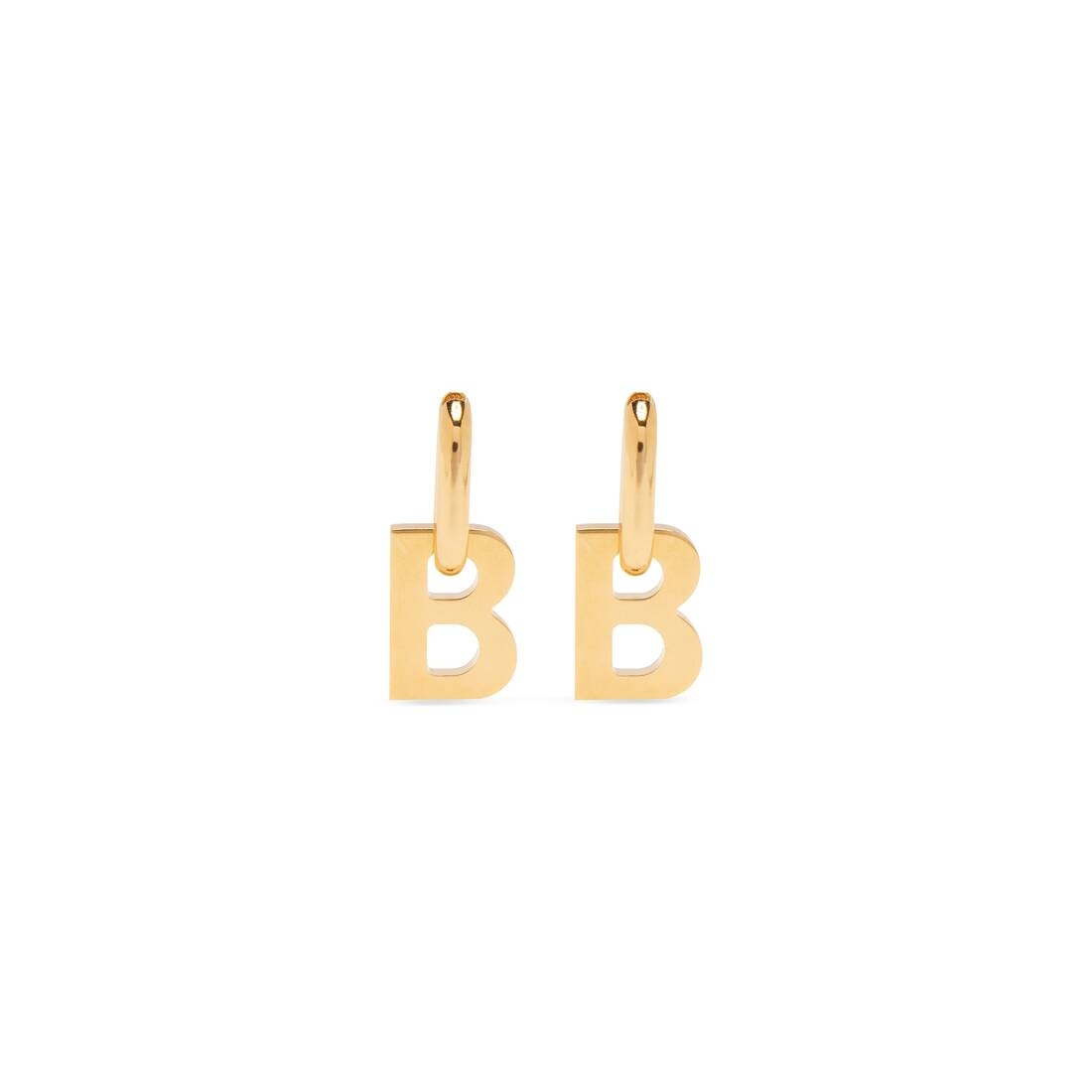 Women's B Chain Xl Earrings in Gold - 1