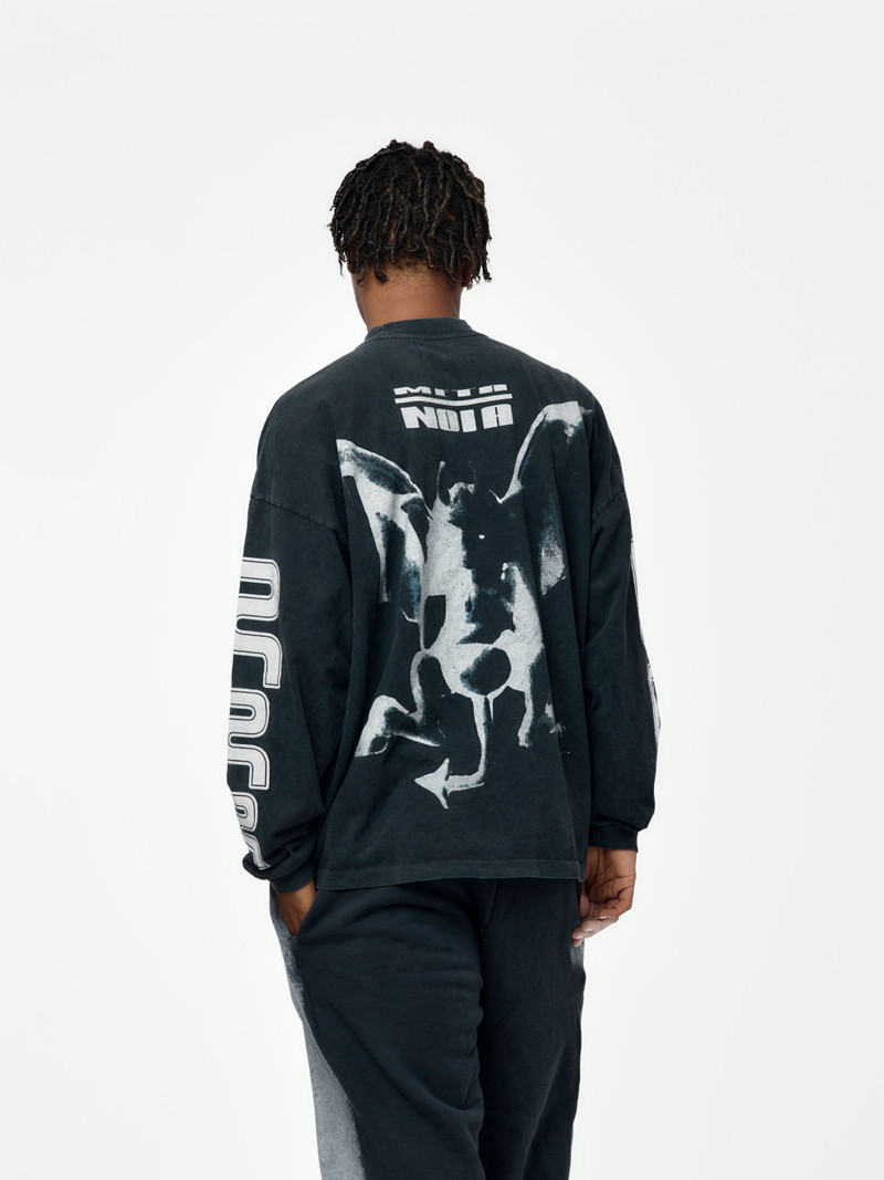 RRR123 ULTRA METAMOTH VINTAGE LS TEE (VINTAGE BLACK) outlook