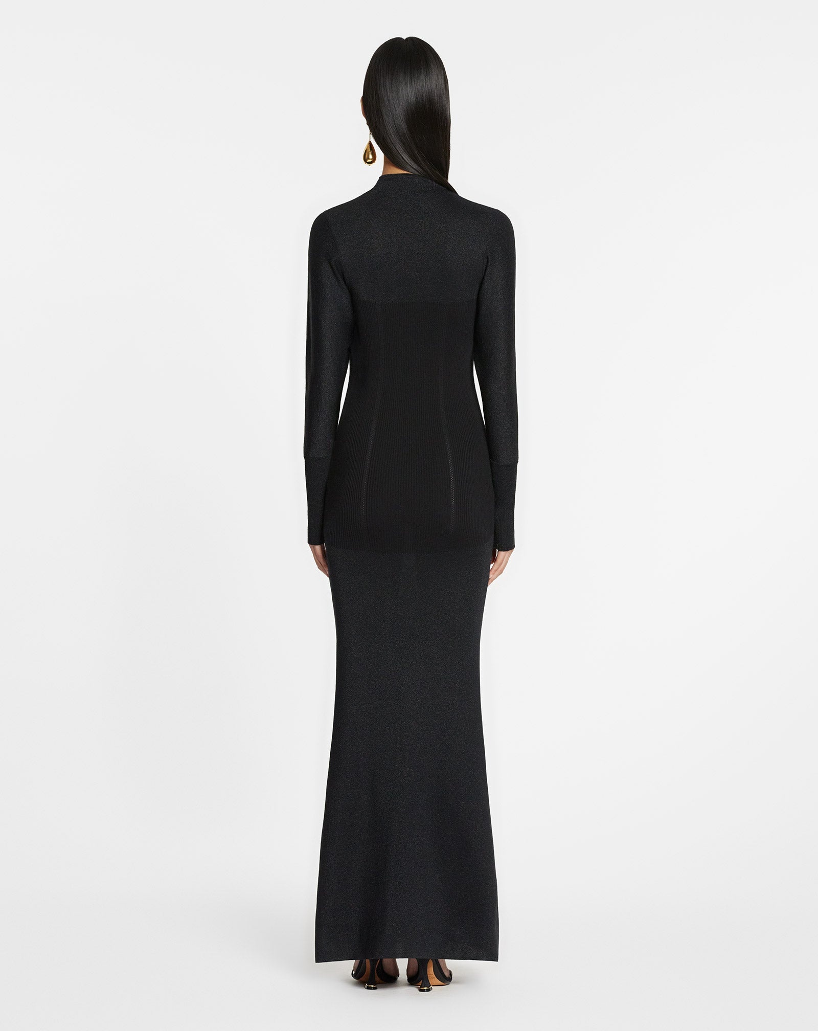 KNITTED MIDI DRESS - 5