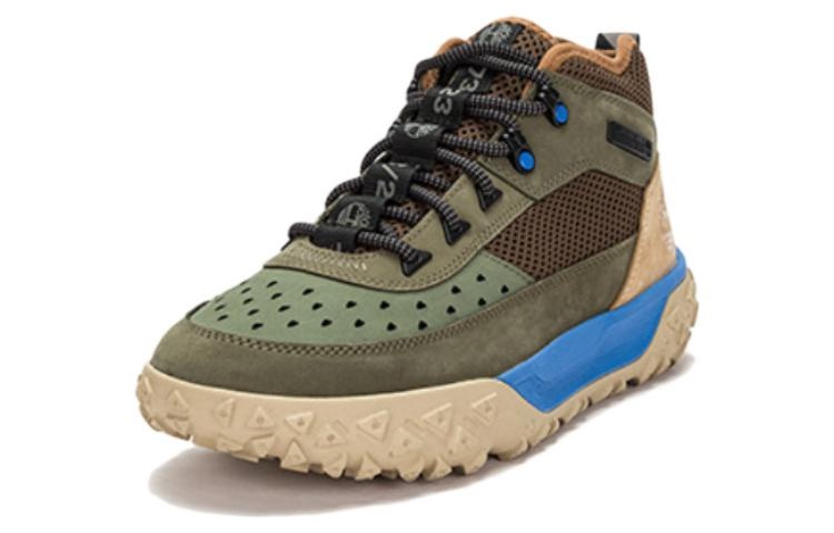 Timberland Greenstride Motion 6 Mid Lace Up Hiking Boots 'Deep Lichen Green' A5TMG - 2