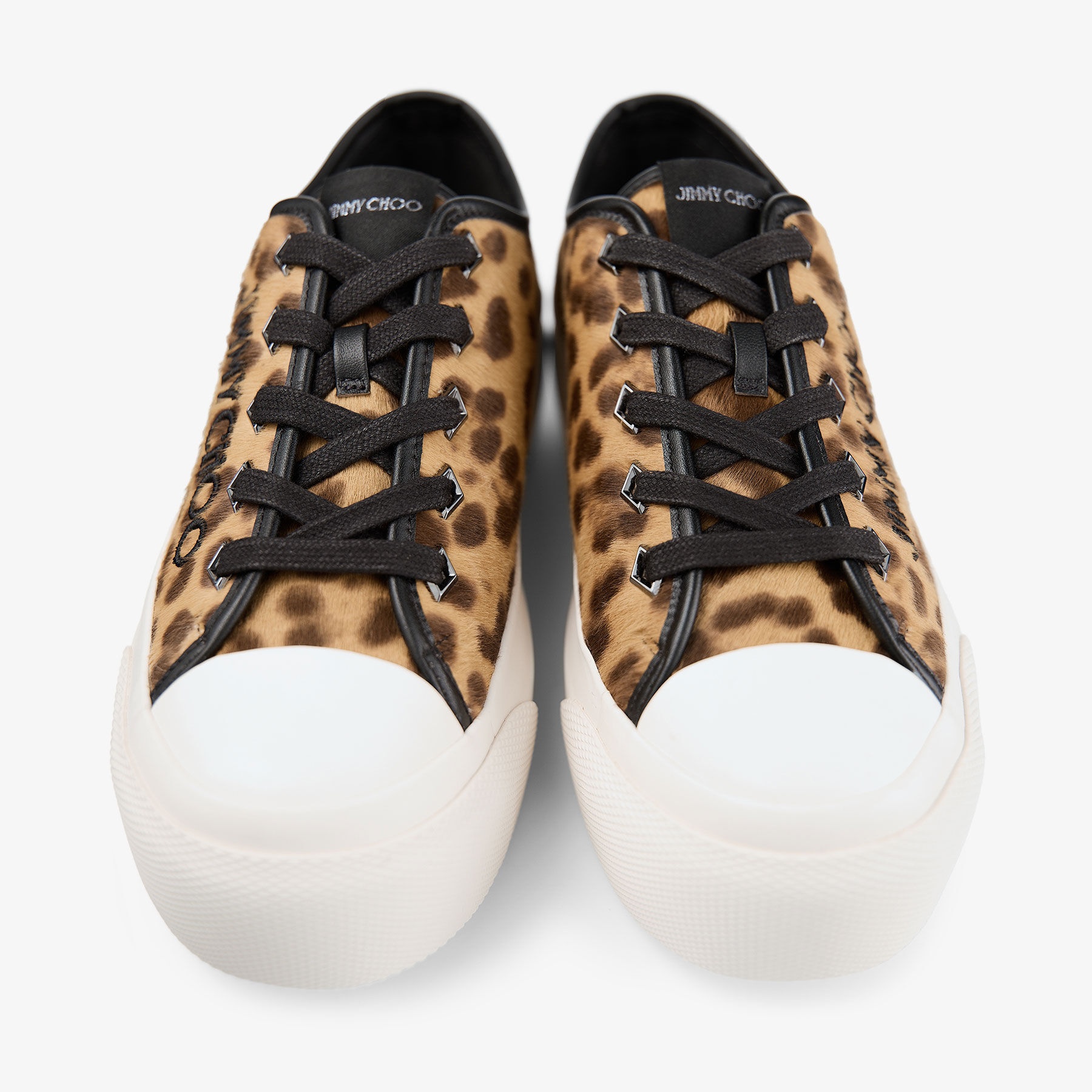 Palma Maxi/F
Natural Leopard Print Pony Platform Trainers - 5