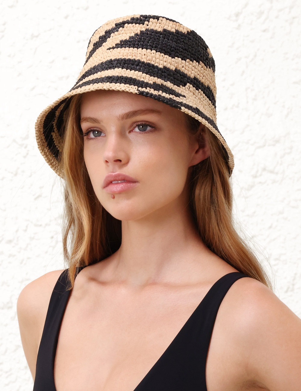 RAFFIA BUCKET HAT - 2