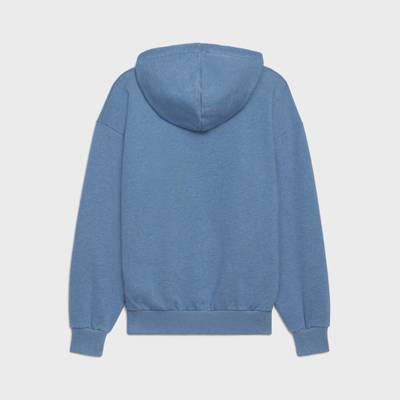 CELINE CELINE LOOSE COTTON FLEECE HOODIE outlook