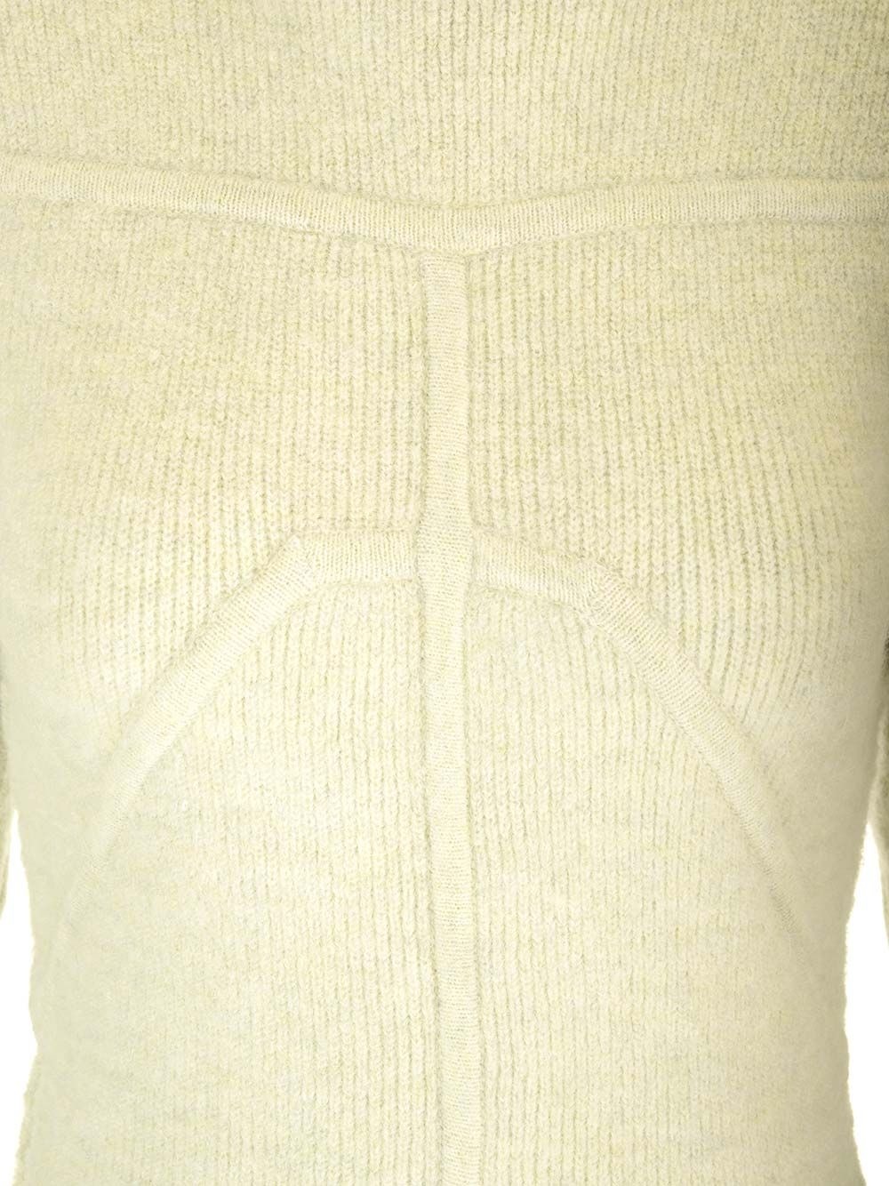 Ribbed Knit Mermaid Dress Dresses Green - 4