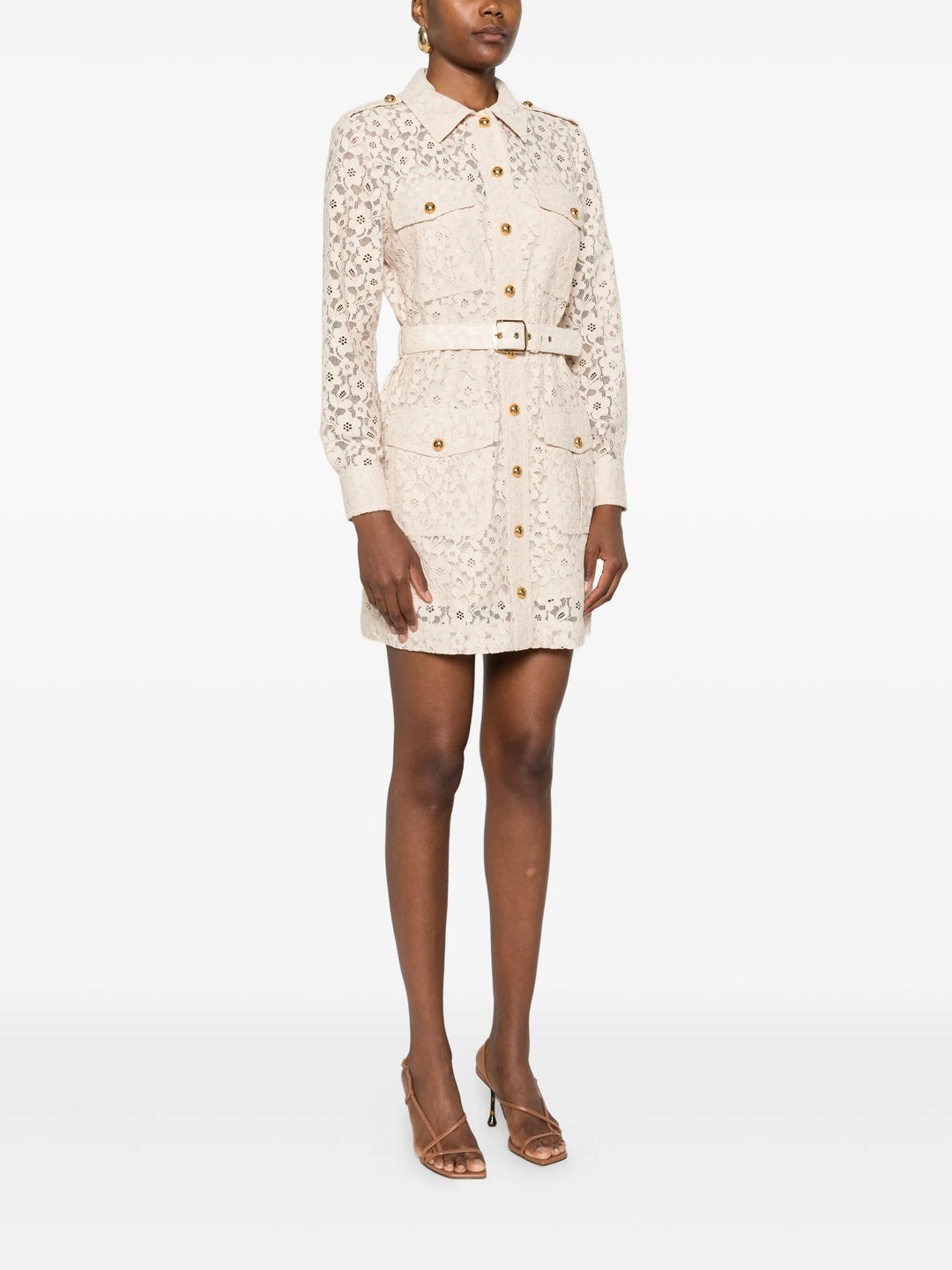 Hypnotic Lace Utility Dress - 3