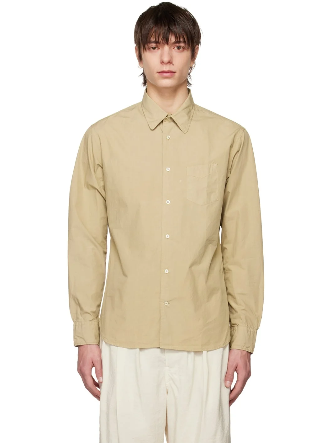 Khaki Benoit Shirt - 1