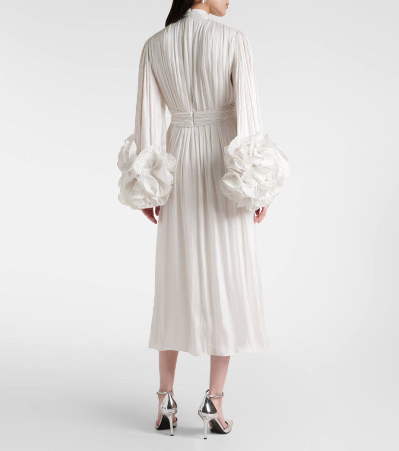 Ruffled pleated gown 3
