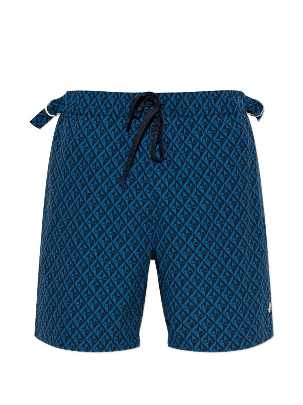 patterned swim shorts - 1