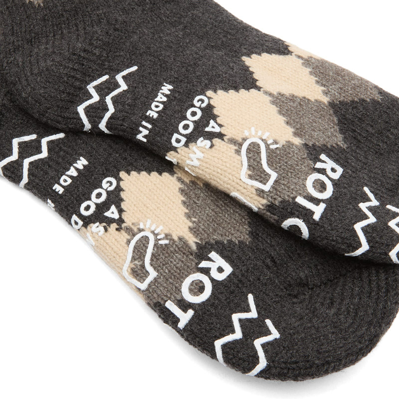 ROTOTO® RoToTo Diamond Comfy Room Sock outlook