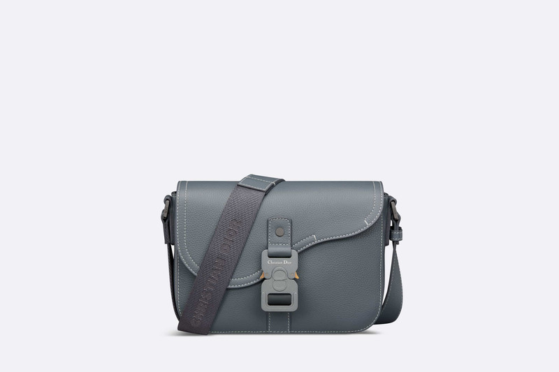 Small Saddle Messenger Bag with Flap 1