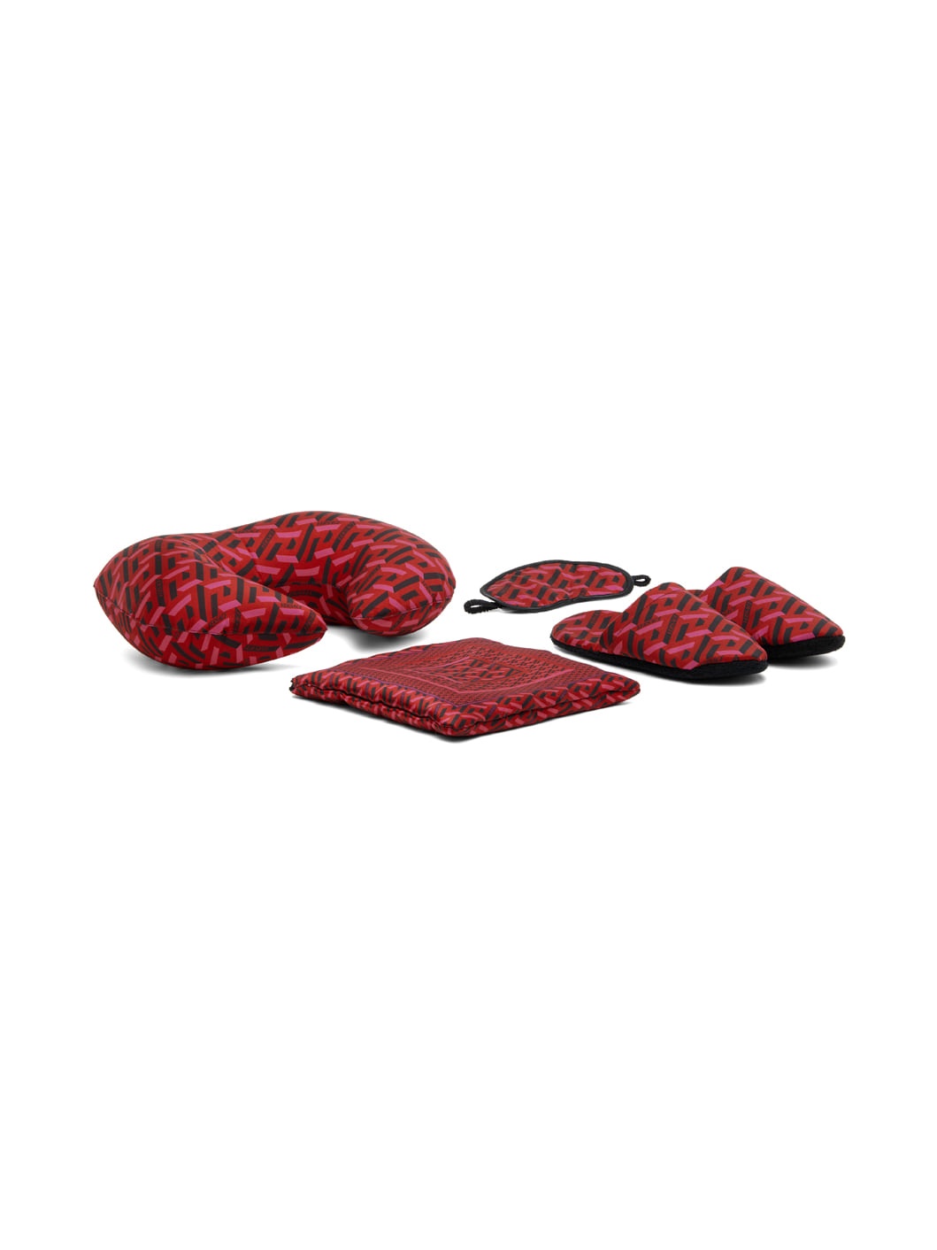 Red La Greca Travel Set - 4
