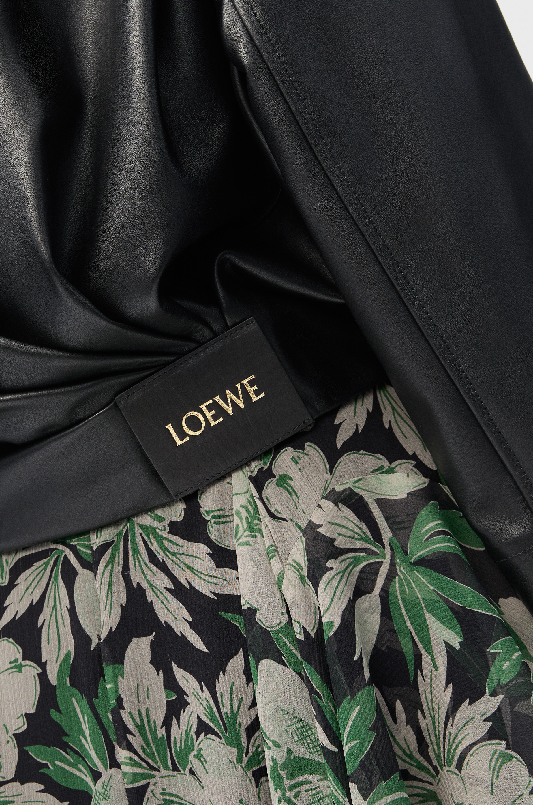Draped jacket in nappa lambskin - 6