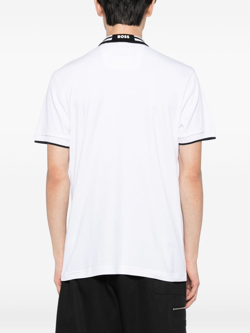 tipped-collar polo shirt 3