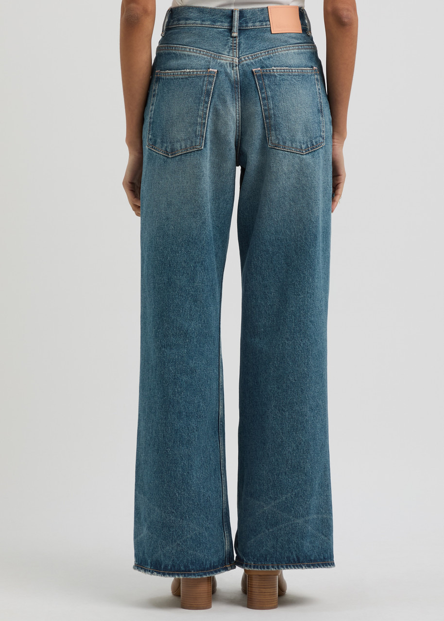 Acne Studios Distressed Wide-leg Jeans - 3