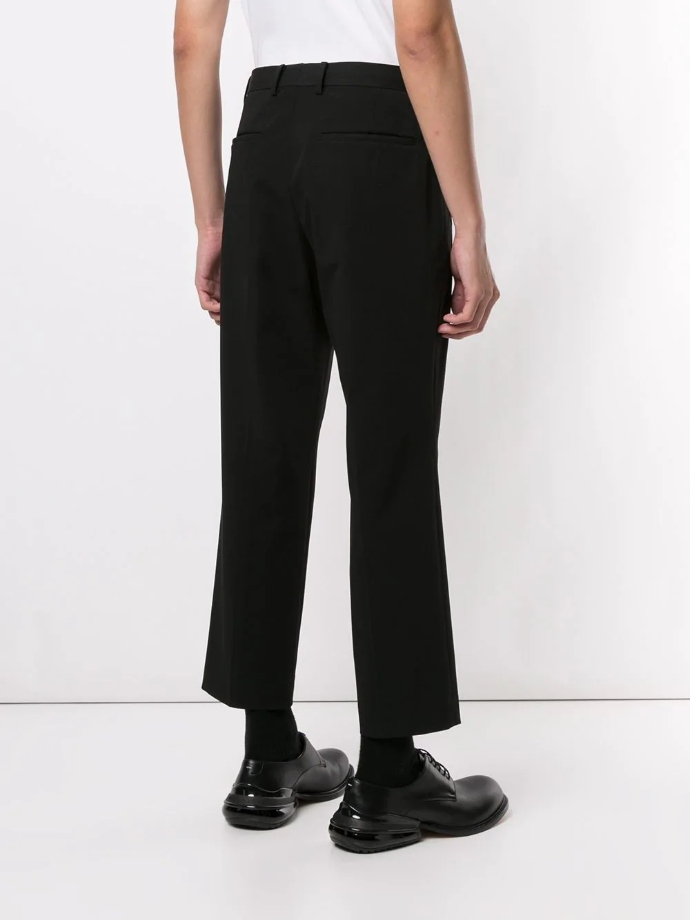 cropped tailored trousers  - 4