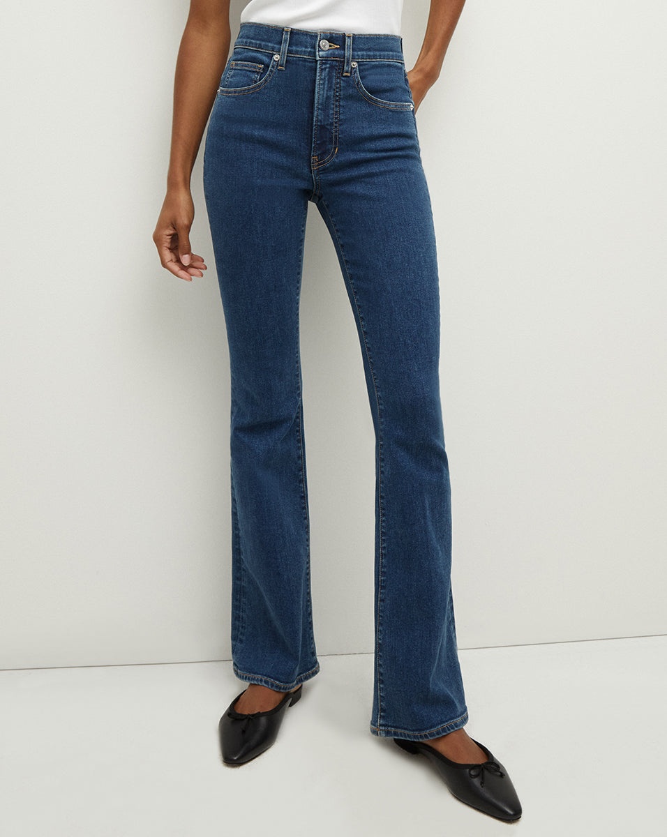 BEVERLY LOAFER LENGTH SKINNY-FLARE JEAN - 3