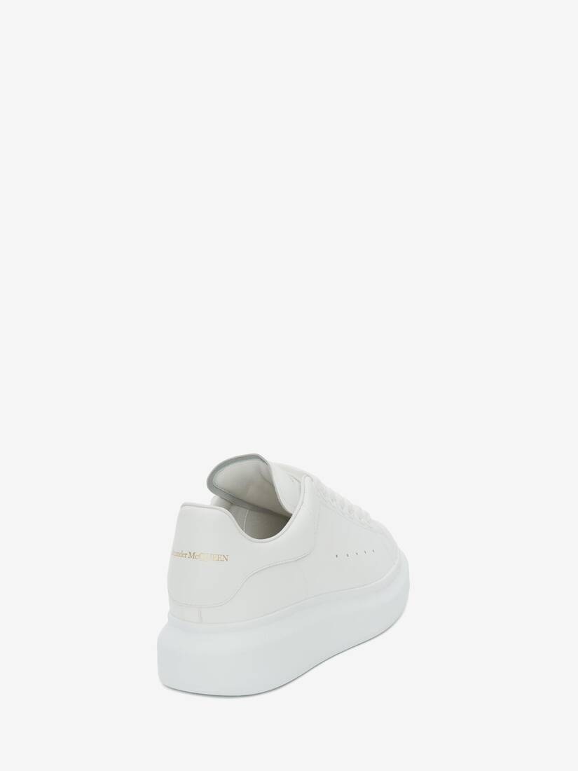 Alexander McQueen Women's Oversized Sneaker in White outlook