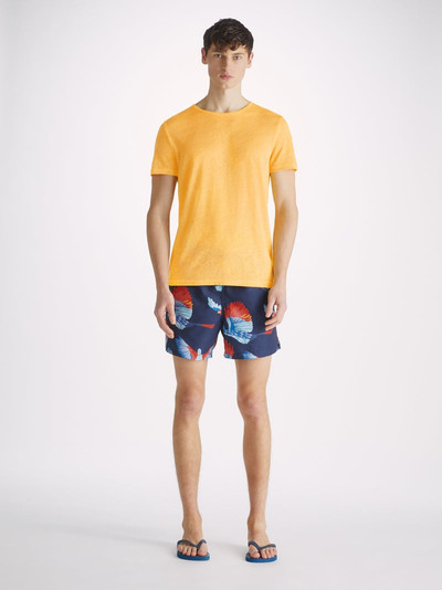 Derek Rose Men's T-Shirt Jordan Linen Sunflower outlook