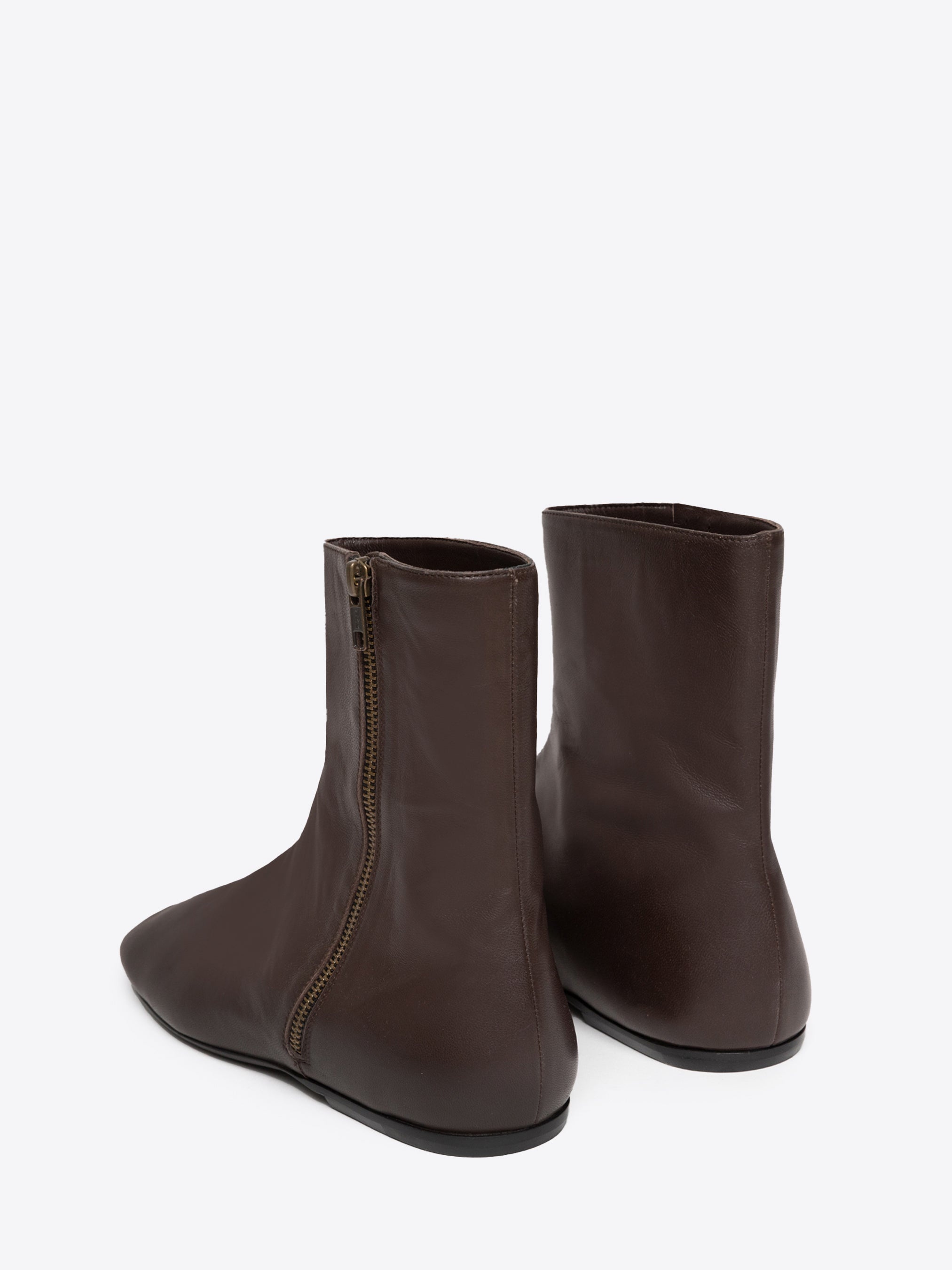 LEATHER SOCK BOOTS - 4
