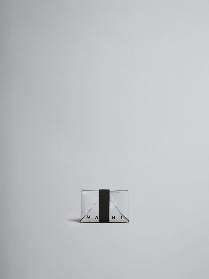 GREY AND BLACK ORIGAMI CARD CASE 1