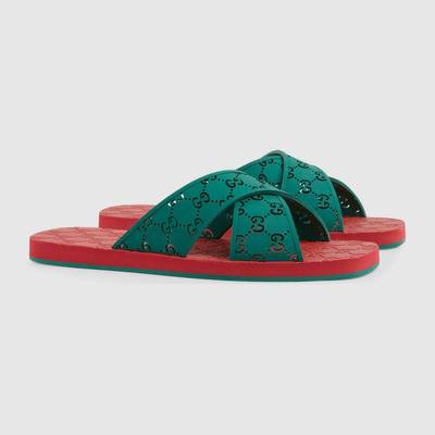 GUCCI Men's GG slide sandal outlook