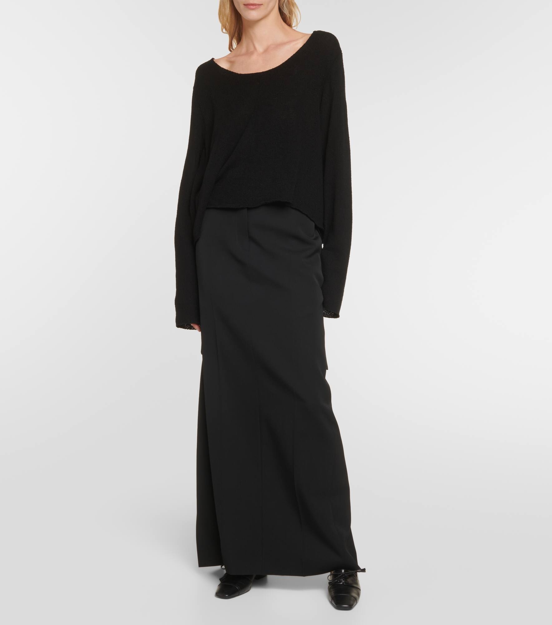 Trevy wool maxi skirt - 2