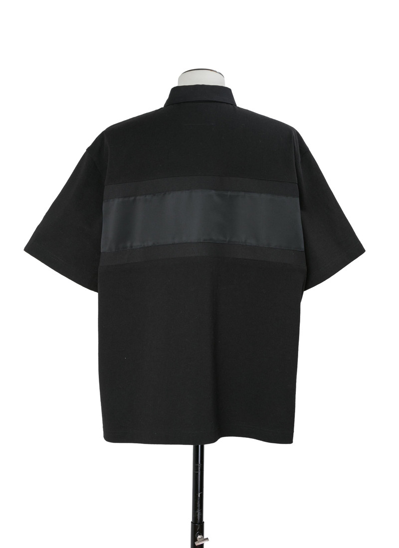 Cotton Jersey x Nylon Twill Polo Shirt 3